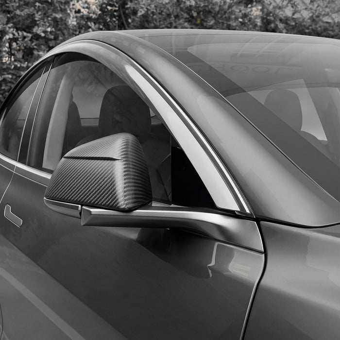 Window Visor Rain Guards for Model 3/Y | 4 - Piece Set | 3M Adhesive - Tesery Official Store