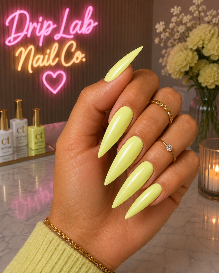 Lemon Cream - Miami Macaron Collection - Drip Lab Nail Co.